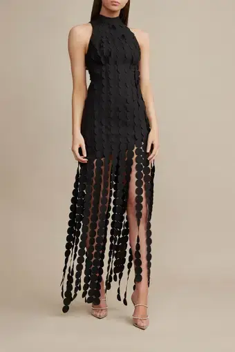 Acler Melrose Dress Black Size 12