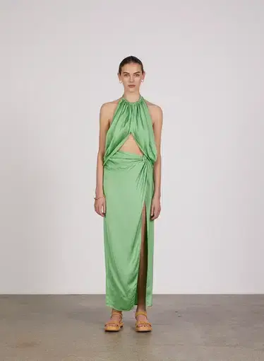 Anna Quan Elyse Dress in Apple Green