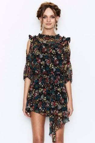 Alice McCall Pirouette Dress In Night Bloom