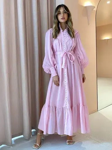 Alemais Halycon Midi Dress in Candy Size AU 10