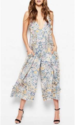 Alice McCall Oh Lady Jumpsuit Golden Bloom Size 10
