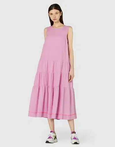 Gorman Marli Long Dress Pink Size 8