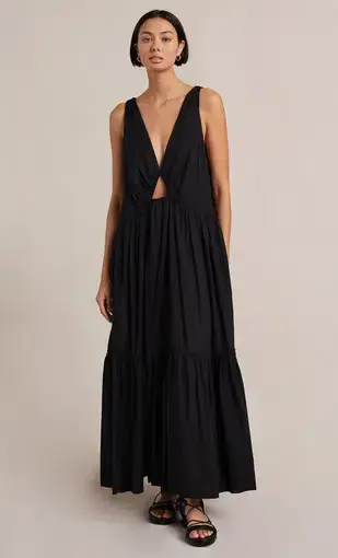 Bec & Bridge Felice Maxi Dress Black Size S