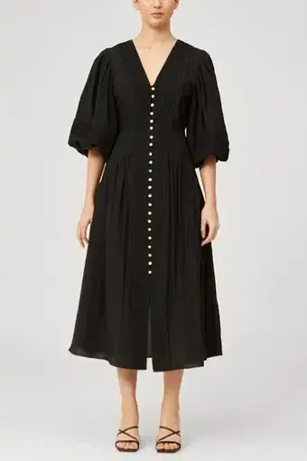 Keepsake the Label Moving On Midi Dress Black Size 10