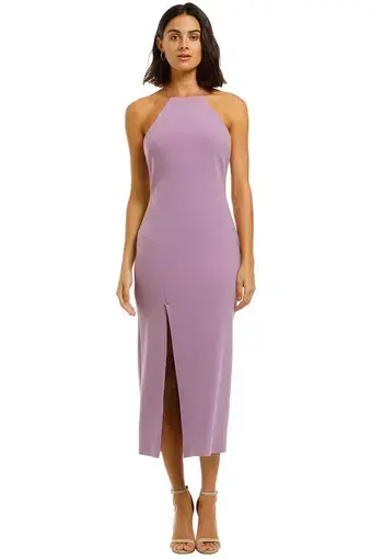 Bec & Bridge Candy Midi Dress Purple Size 10 