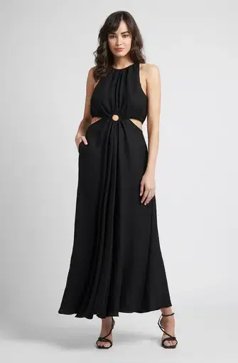 Sheike Gallery Dress Black Size 16 