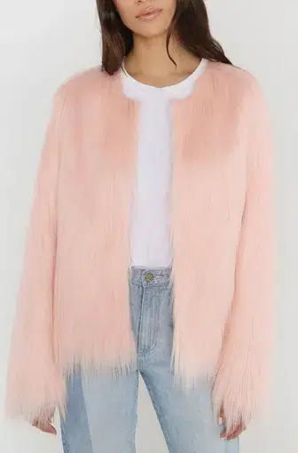 Unreal Fur Dream Jacket Pink Size S