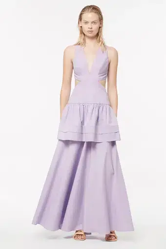 Manning Cartell Sweet Escape Maxi Dress in Lilac Size 12 