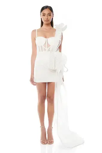 Eliya the Label Cheyanne Dress White Size 6 