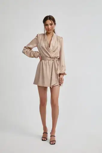 Lexi Zuri Dress Sand Brown Size 6