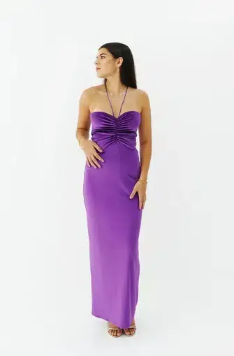 Hntr the Label Lulu Gown Purple Size XS/S