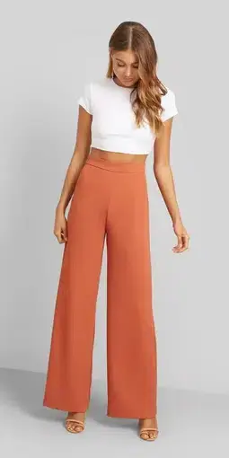 Kookai Willow Pants Orange Size 38