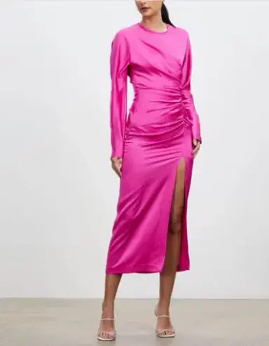Nicola Finetti Arienne Cerise Dress PInk Size 12