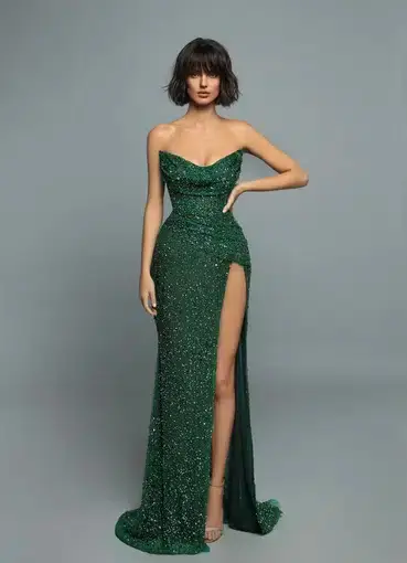 Fjolla Nila Doriné Dress Green Size M 