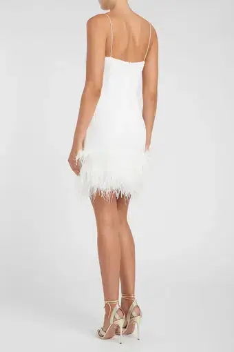 Rebecca Vallance Sylvie Mini Dress White Size 8