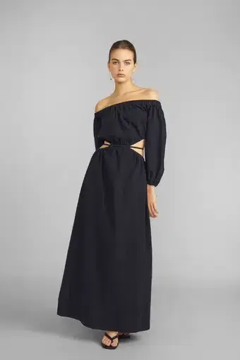 Avenue The Label Isadora Maxi Dress Black Size M