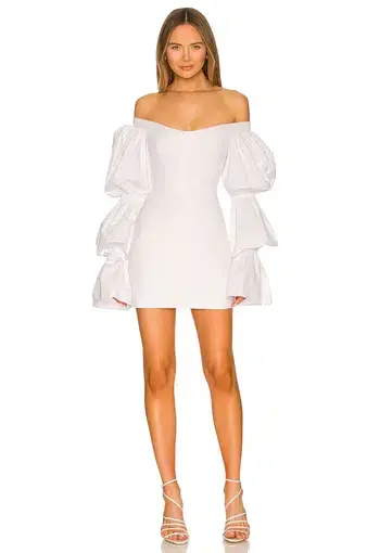 Natalie Rolt Kenzy Mini Dress White Size 10