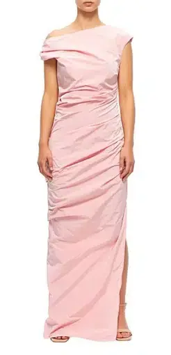 Paris Georgia Remmy Off the Shoulder Dress Pink Size 8