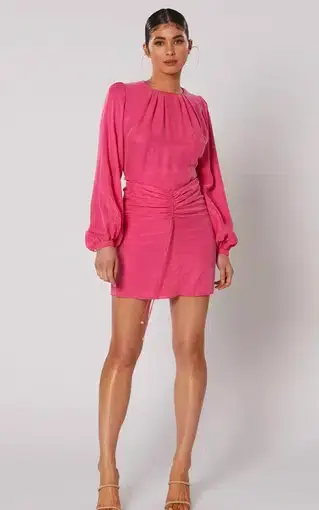 Winona Cerise Short dress Pink Size S
