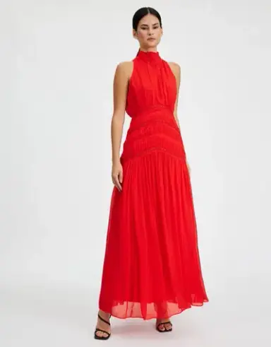 Sass and Bide Heart It Races Dress Tomato Red Size 10