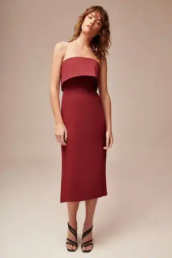 C/MEO Collective Love Like This Dress in Wine Size 14