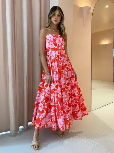 Steele Harper Dress in Camellia Print Size 10