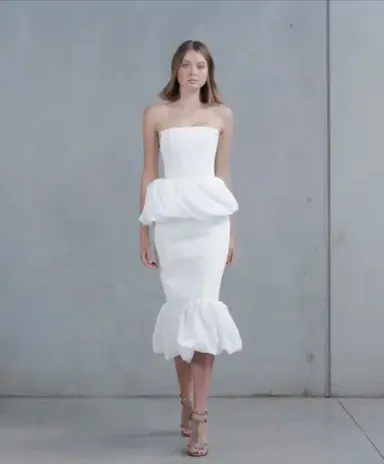 Toni Maticevski Reside Bubble Bustier and Vindicate Skirt Set Size  