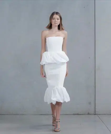 Toni Maticevski Reside Bubble Bustier and Vindicate Skirt Set Size  