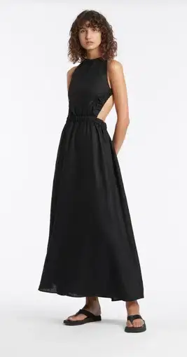 Sir the Label Alena Maxi Dress Black Size 0