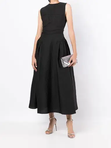 Rachel Gilbert Sophia Dress Black Size 1 / AU 8