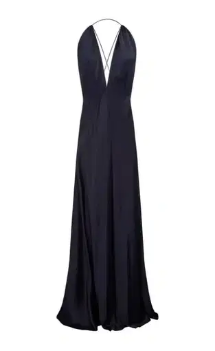 Michael Lo Sordo Bond 007 Paloma Maxi Dress Black Size 6