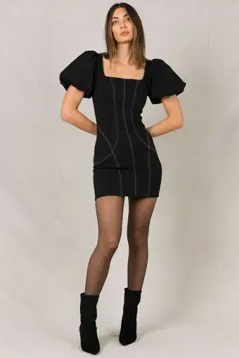 Misha Collection Kalindy Dress Black Size 6