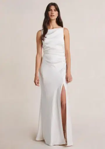 Bec & Bridge The Dreamer Maxi Dress White Size 6