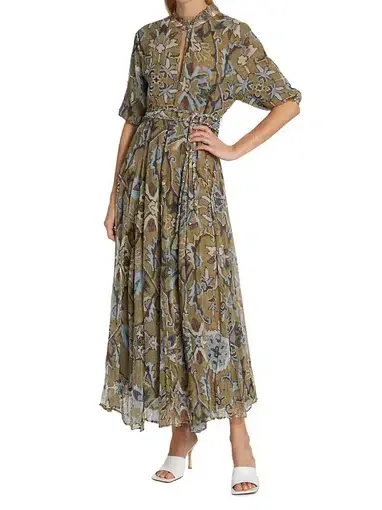 Hannah Artwear Oceanus Maxi Dress in Shaila Print Size 12