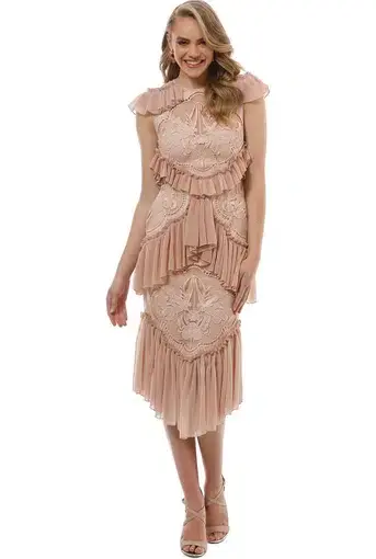 Alice McCall Sweet Emotions Dress Rose Size 10 