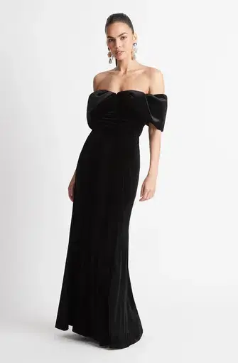 Sheike Vanity Maxi Dress Black Size 16