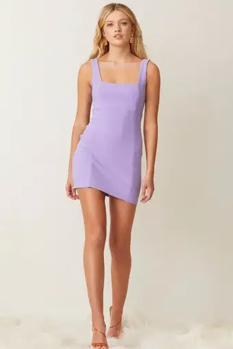 Bec & Bridge Candy Mini Dress Lilac Size 12