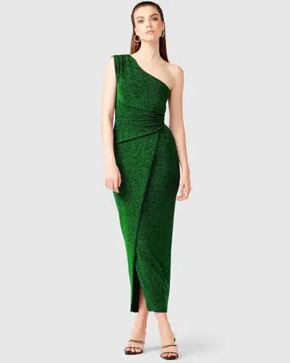 Sacha Drake Valedictory Dress Emerald Green Size 10