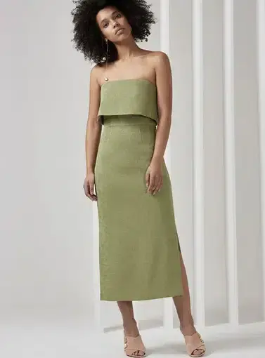 C/MEO Collective Love Like This Dress Green Size 8