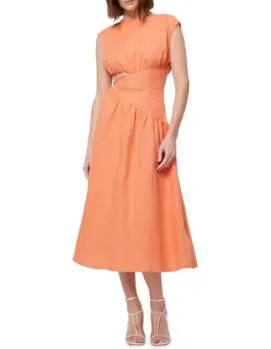 Mossman Sunset Dream Midi Dress Orange Size 10