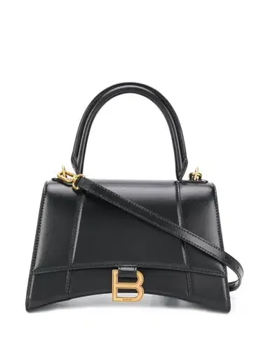 Balenciaga Hourglass Small Handbag Box Black