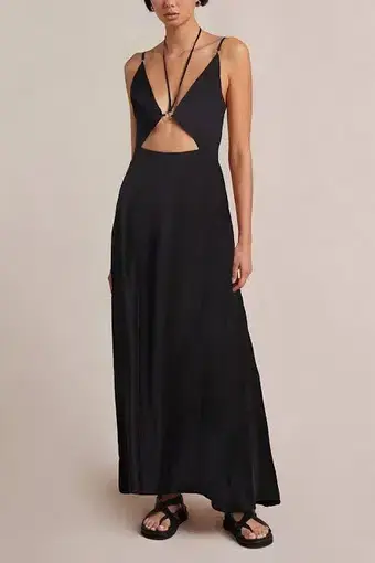 Bec & Bridge Casablanca Maxi Dress Black Size 8