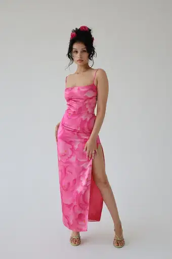 Mirror Palais S&M Dress Pink Tulip Size XS