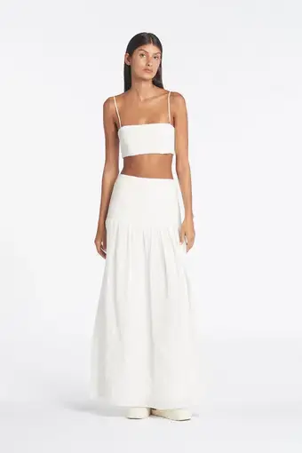 Sir the Label Diana Top and Maxi Skirt Set Ivory Size 1