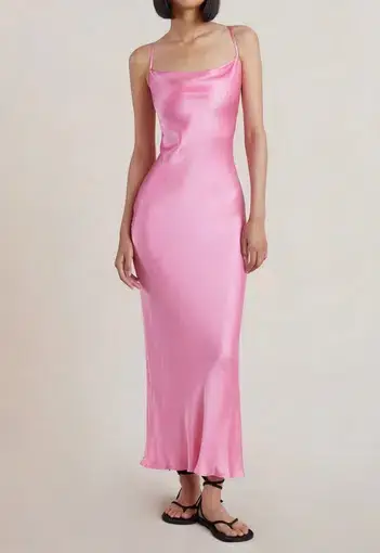 Bec & Bridge Malyka Maxi Dress Candy Pink Size 6