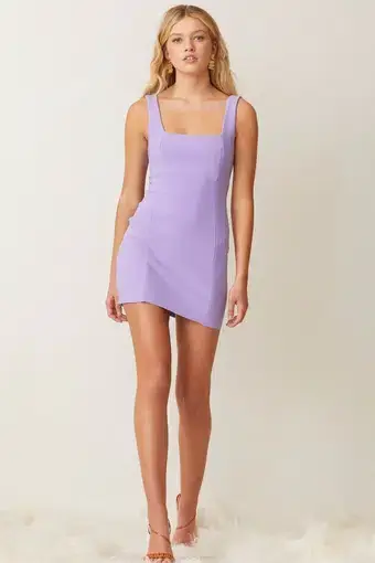 Bec & Bridge Candy Mini Dress Lilac Size 14