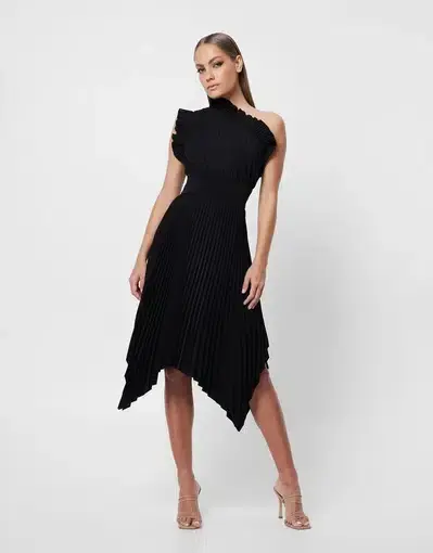 Mossman The Lady Like Dress Black Size 8