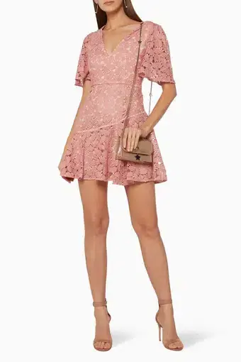 Talulah Flourish Mini Dress Pink Size S