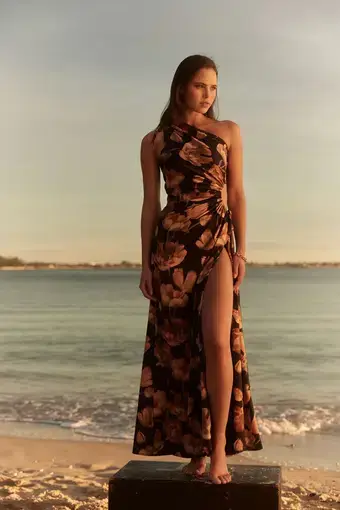 Sonya Moda Nour Marbella Maxi Dress  Print Size 12 