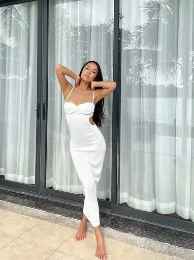 Solita Kendra Dress White Size 6